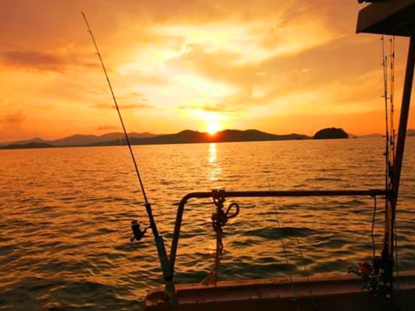1 phuket private daylight till the nightfall fishing Phuket Private Daylight Till the Nightfall Fishing