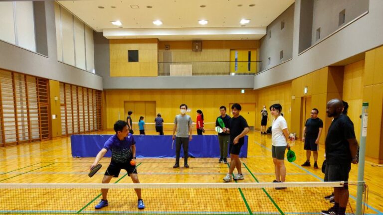 Pickleball in Osaka With Locals Players!