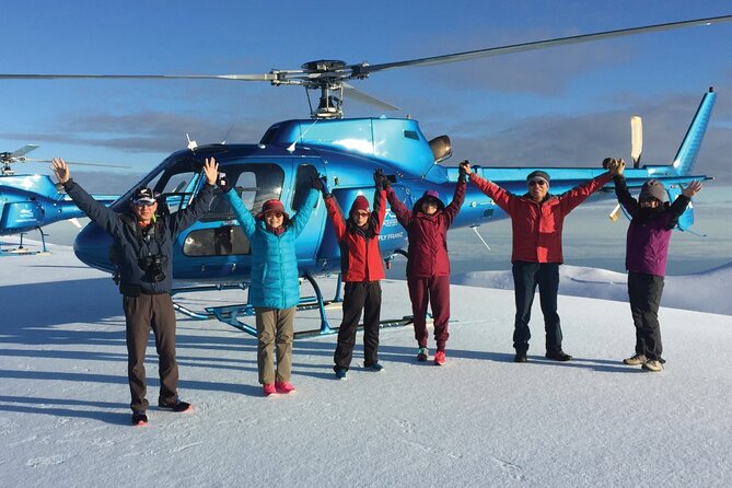 Pilots Choice – 2 Glaciers With Snow Landing – 35mins