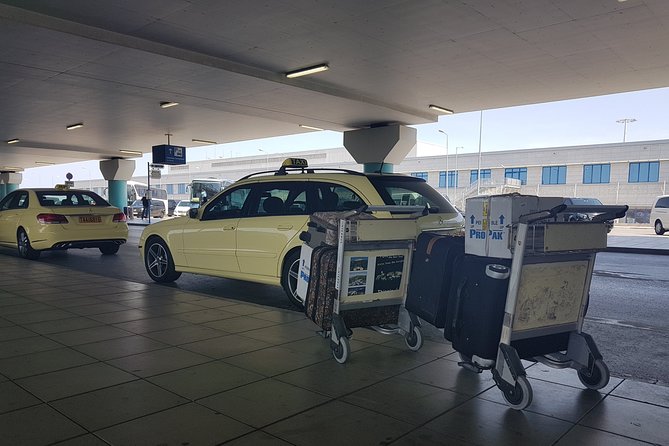 Piraeus Port & Marriott Transfer to Airport by Mercedes-Benz E Class Wagon