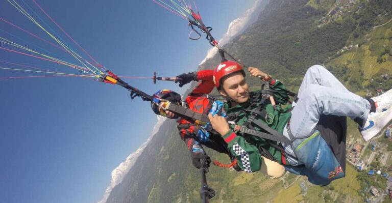 Pokhara: Paragliding and Zipline Combo in Pokhara