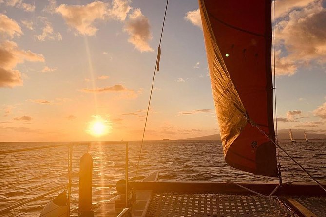1 polynesian canoe sunset sail Polynesian Canoe Sunset Sail