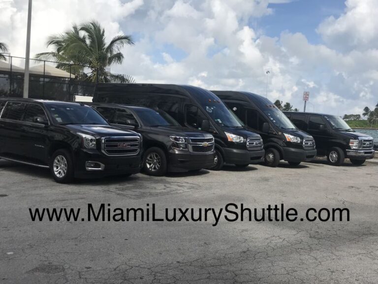 Port of Miami Shuttle to Miami Airport or Hotel in Miami