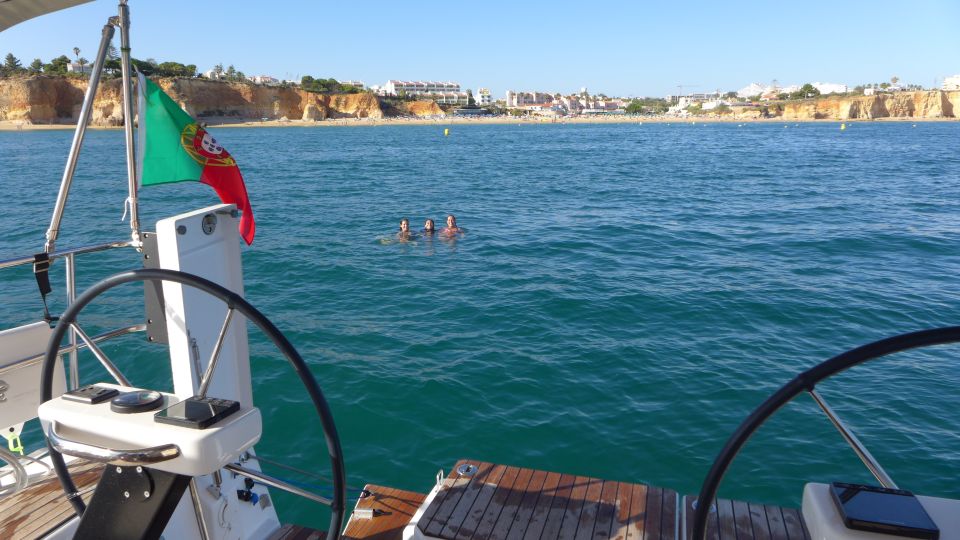 1 portimao private sailing boat tour with local wine Portimão: Private Sailing Boat Tour With Local Wine