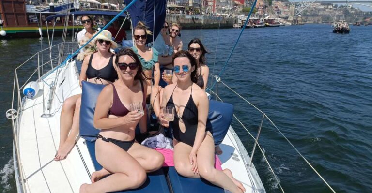 Porto: Charming Sailboat Bachelor Party With Drinks