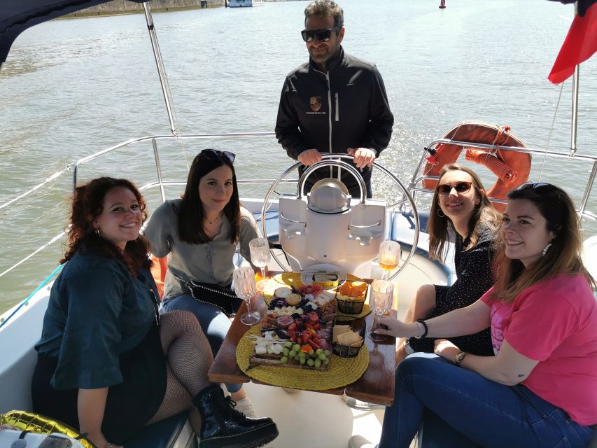 1 porto private sailboat trip with wine tasting charcuterie Porto: Private Sailboat Trip With Wine Tasting & Charcuterie