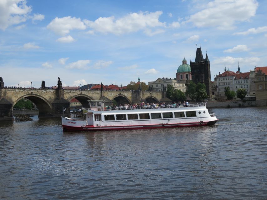1 prague 1 hour vltava river cruise Prague: 1-Hour Vltava River Cruise