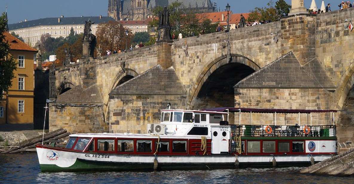 1 prague 2 hour lunch cruise on the vltava river Prague: 2-Hour Lunch Cruise on the Vltava River
