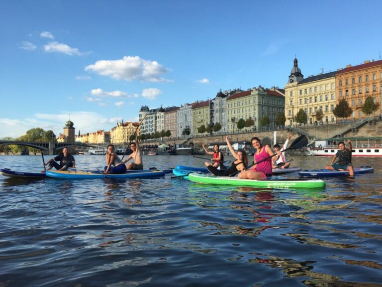 Prague: 2-Hour Paddle Boarding in the City Centre