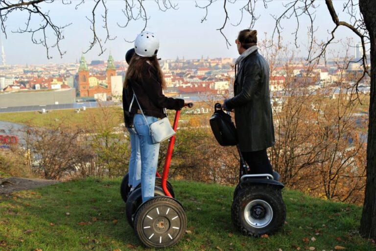 Prague: 4-Hour Segway and Scooter Tour With Lunch and Drinks