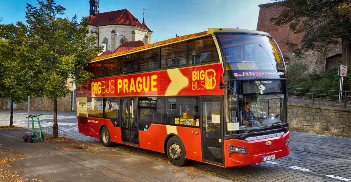 1 prague big bus hop on hop off tour and vltava river cruise Prague: Big Bus Hop-on Hop-off Tour and Vltava River Cruise