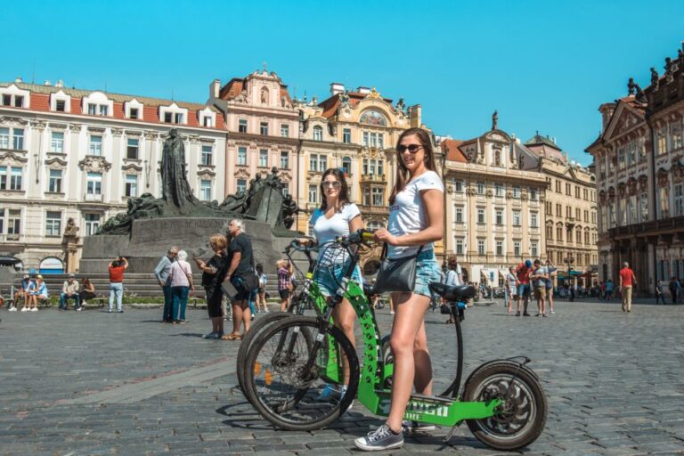 Prague E-scooter Hugo Bike Grand City Tour