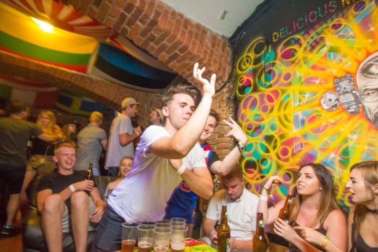 Prague: Pub Crawl With 2-Hour Open Bar at Drunken Monkey