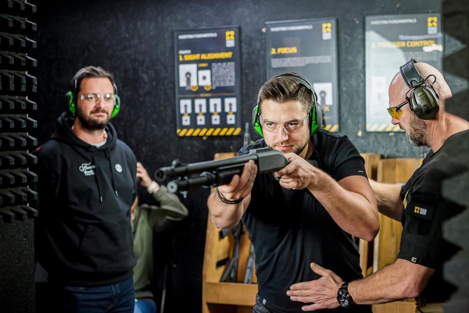 1 prague shooting range experience with up to 10 guns Prague: Shooting Range Experience With up to 10 Guns