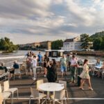 1 prague sightseeing dinner cruise on open top glass boat Prague: Sightseeing Dinner Cruise on Open-Top Glass Boat