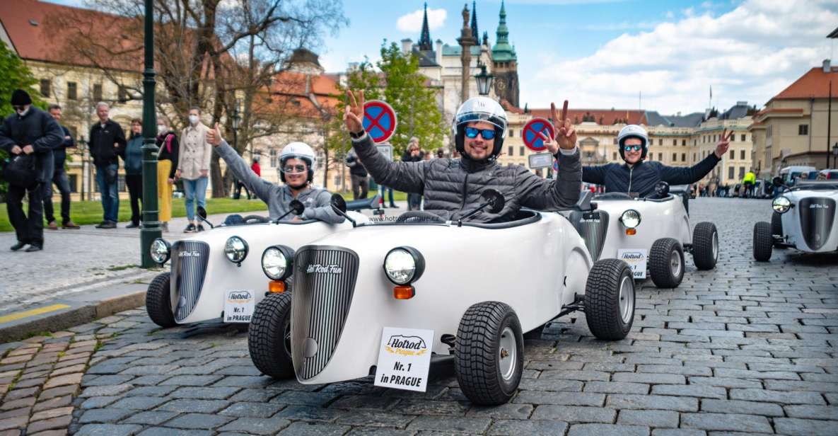 Prague: Sightseeing Tour in a Mini Hot Rod