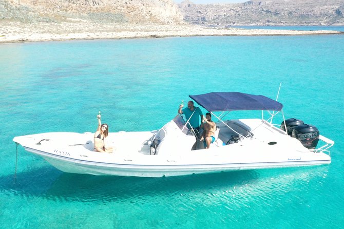 1 private boat trip kissamos balos price per group up to 10 people Private Boat Trip Kissamos Balos (Price per Group - up to 10 People)