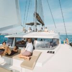 1 private catamaran charter in barcelona with crew Private Catamaran Charter in Barcelona With Crew