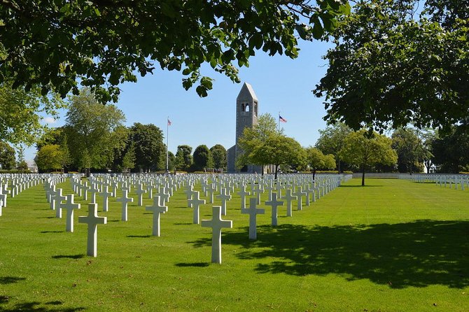 Private Guided Shuttle to Brittany American Cemetery and Mont Saint Michel