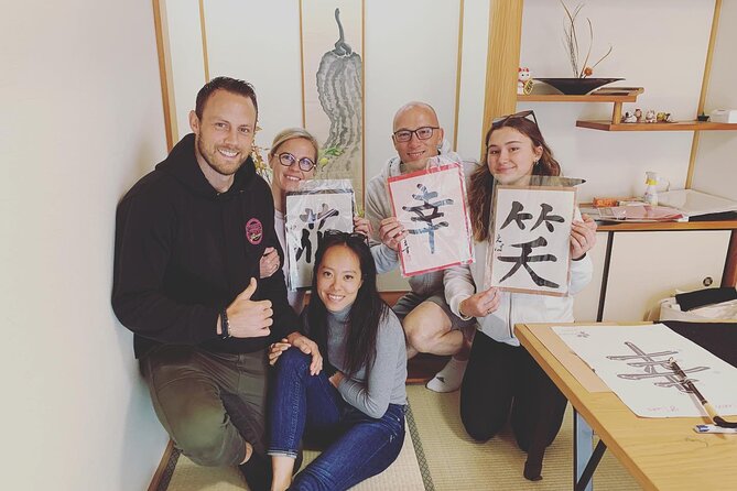 Private Japanese Calligraphy Class in Kyoto