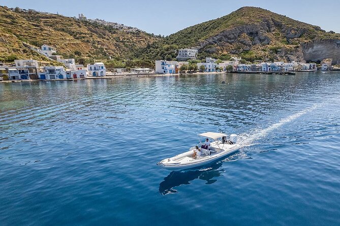 Private Milos Tour “Pirates’ Hideout”- Luxury Boat Rental