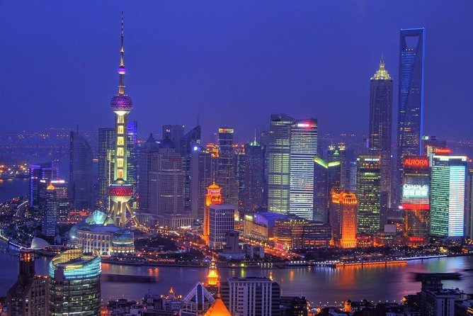 1 private night tour vip river cruise and shanghai tower option Private Night Tour-VIP River Cruise and Shanghai Tower Option