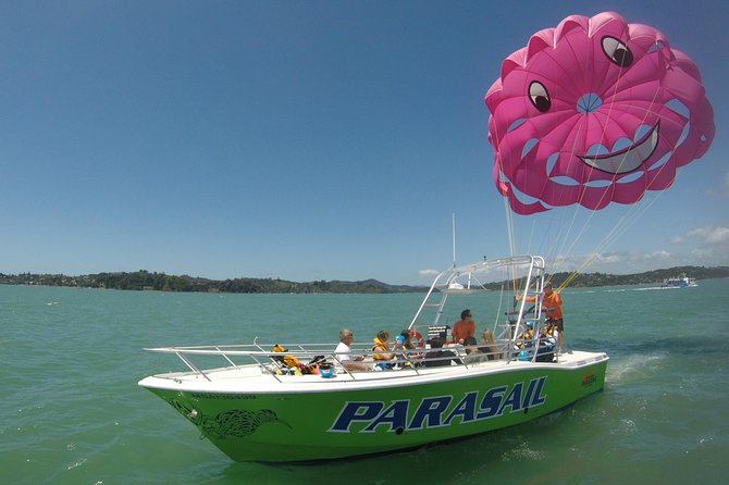 1 private parasail charter over the bay of islands Private Parasail Charter Over the Bay of Islands