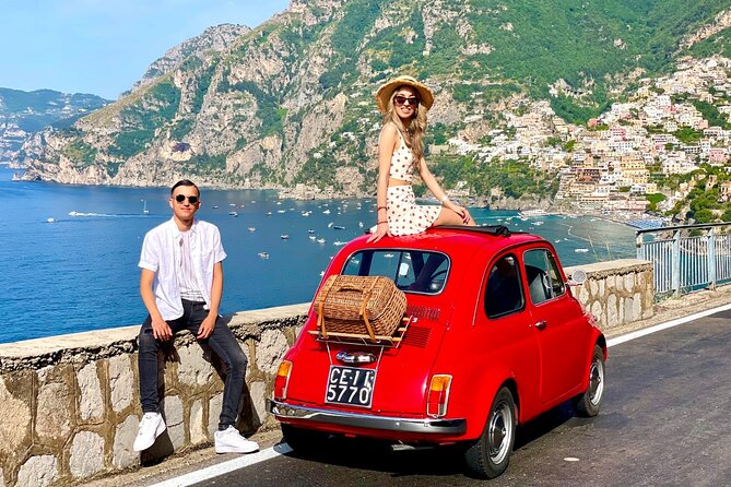 Private Photo Tour on the Amalfi Coast With Fiat 500