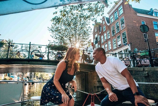 Private Romantic Canal Cruise Amsterdam With Bubbly and Snacks