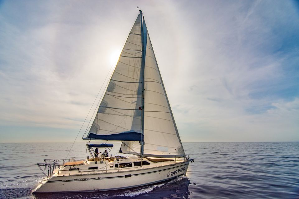 1 private snorkeling tour on 42 sailboat at los cabos Private Snorkeling Tour on 42 Sailboat at Los Cabos