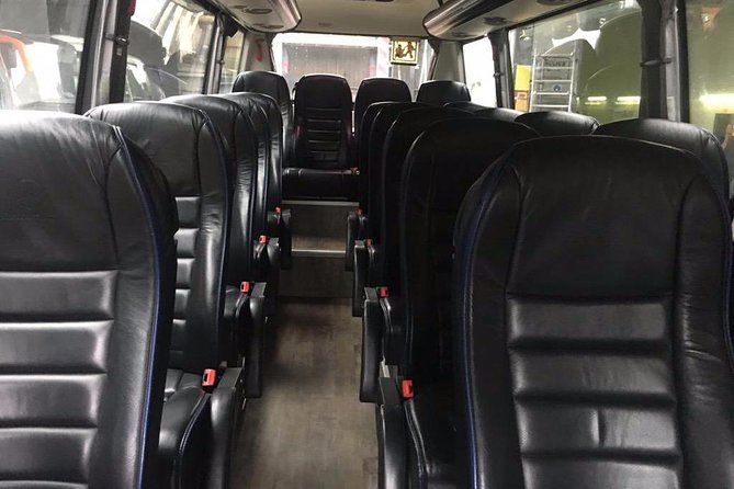 Private Transfer From Barcelona City to the Airport for a Group up to 15 People