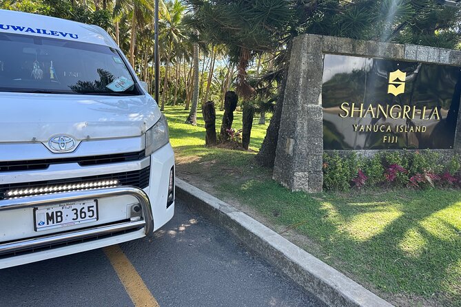 Private Transfer :Nadi Airport to Shangri-La Fijian Resort Yanuca