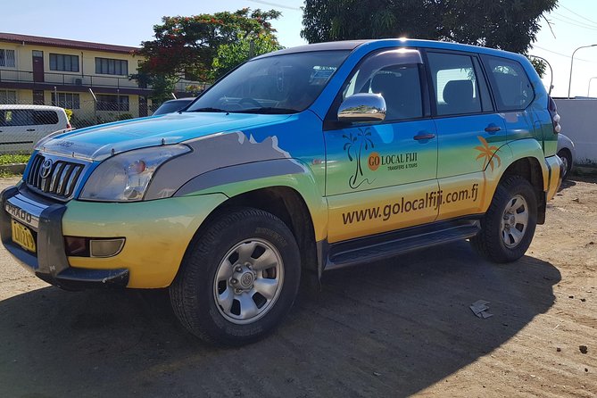 Private Transfer: Pacific Habour to Nadi Airport – 9 to 12 Seat Vehicle