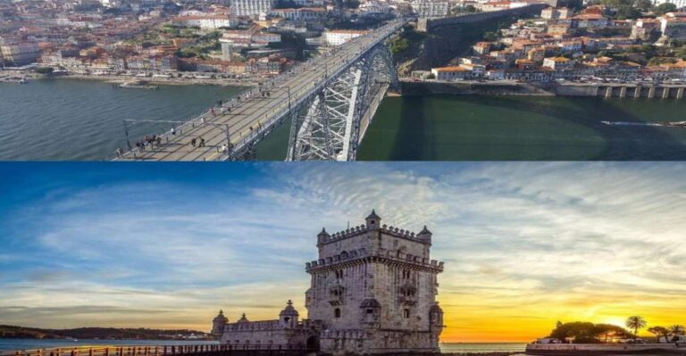 Private Transfer Porto Lisbon With Stop Nazaré & Óbidos