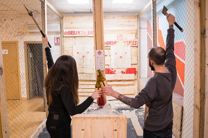 Private Two-Hour Ax-Throwing Activity, Madrid