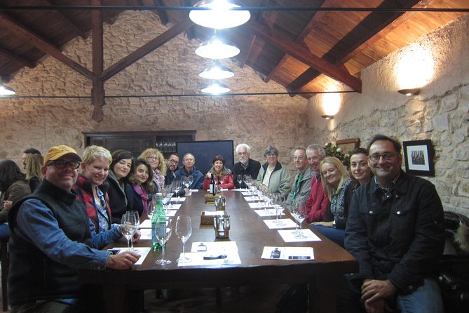Private Wine Tour With Wine Tasting and Full Lunch