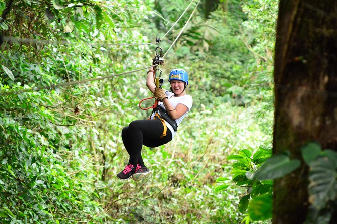 Private Zip Line and “Tarzan Vine” Tour Through the Rainforest  – La Fortuna