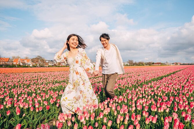 Professional Photoshoot at Private Tulip Field