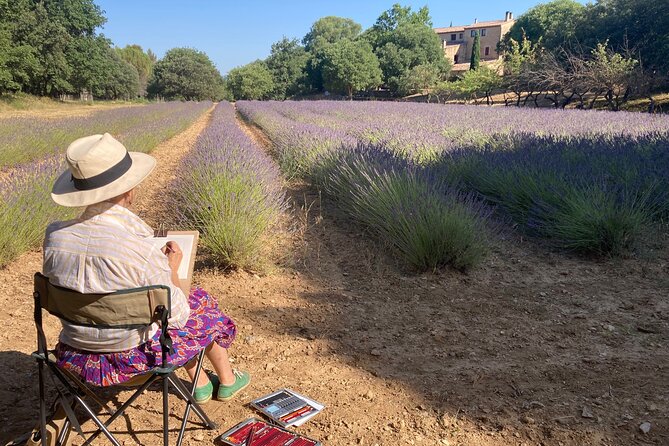 Provence Art Workshop With a Pro Artist, Full Day