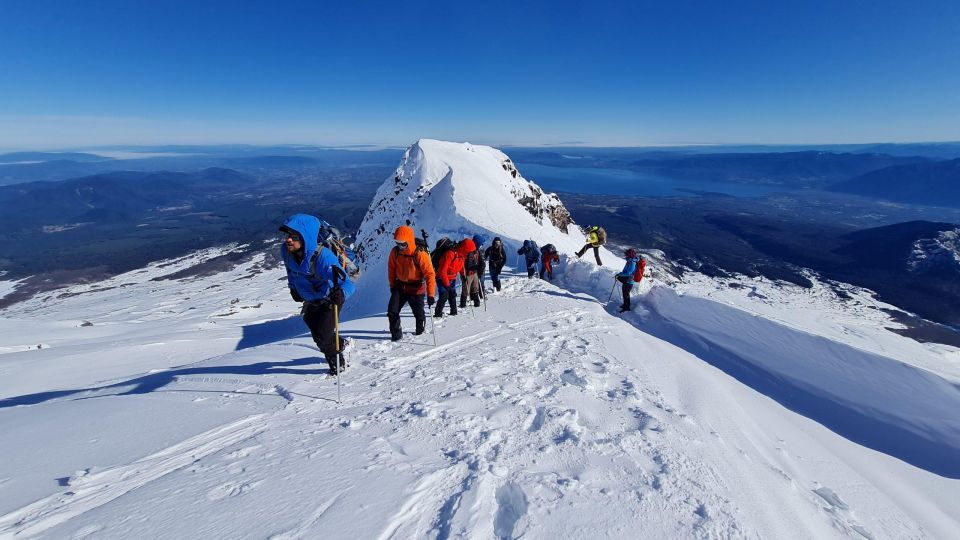 1 pucon villarrica volcano summit hike with transfer Pucón: Villarrica Volcano Summit Hike With Transfer