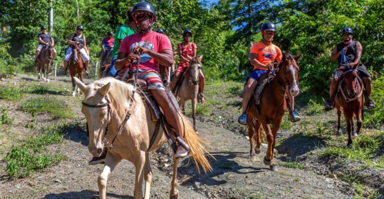 Puerto Plata: Waterfalls, Zip Line Adventure and Horse Ride