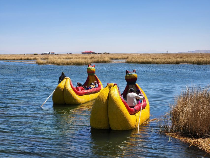 1 puno half day tour to the floating islands of uros Puno: Half Day Tour to the Floating Islands of Uros