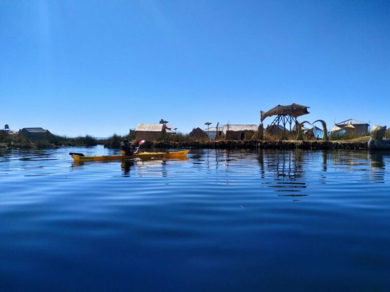 Puno: Kayaking in the Uros VIP