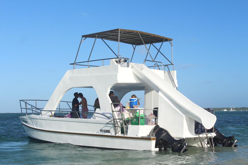 1 punta cana catamaran party tour with snorkeling and lunch Punta Cana: Catamaran Party Tour With Snorkeling and Lunch