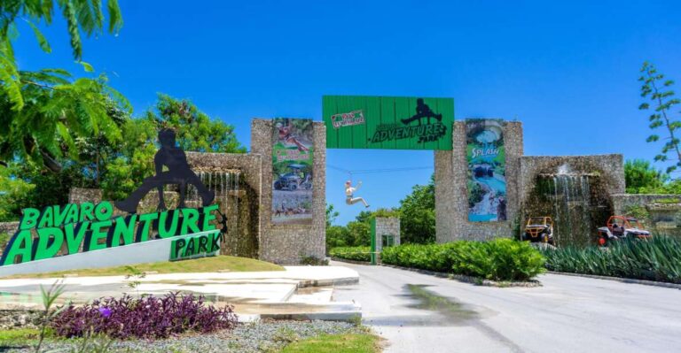 Punta Cana: Full Access to Bavaro Adventure Park With Lunch