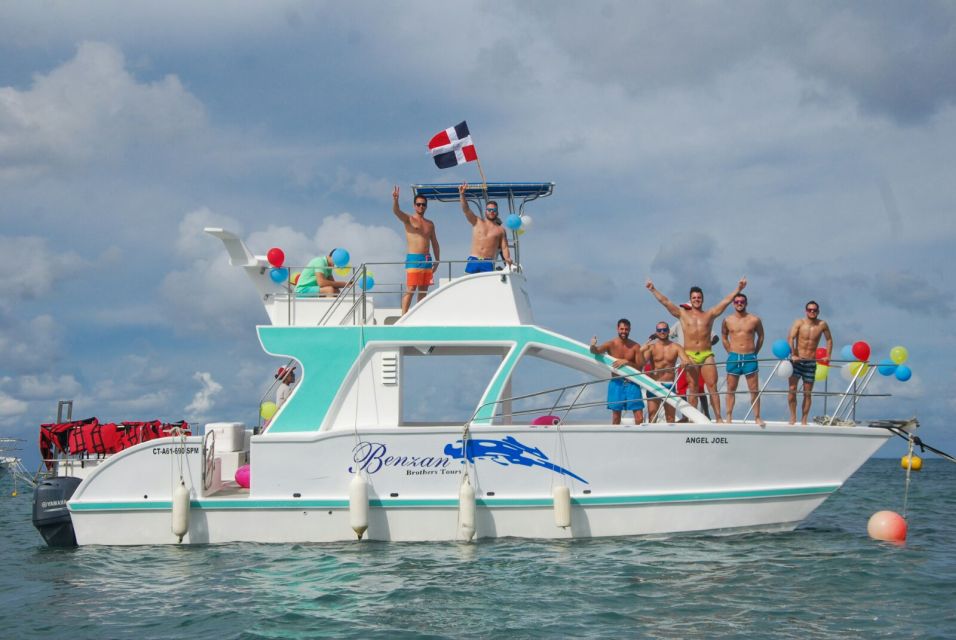 Punta Cana: Premium Catamaran Tour With Drinks and Snacks - Language Options and Audio Guide
