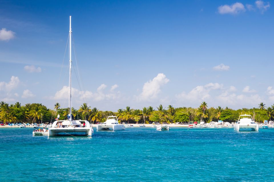 1 punta cana private catamaran cruise with snorkeling stop Punta Cana: Private Catamaran Cruise With Snorkeling Stop