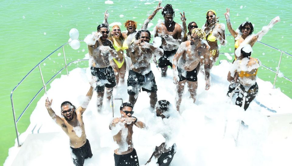 1 punta cana private catamaran with snorkeling foam party Punta Cana: Private Catamaran With Snorkeling & Foam Party