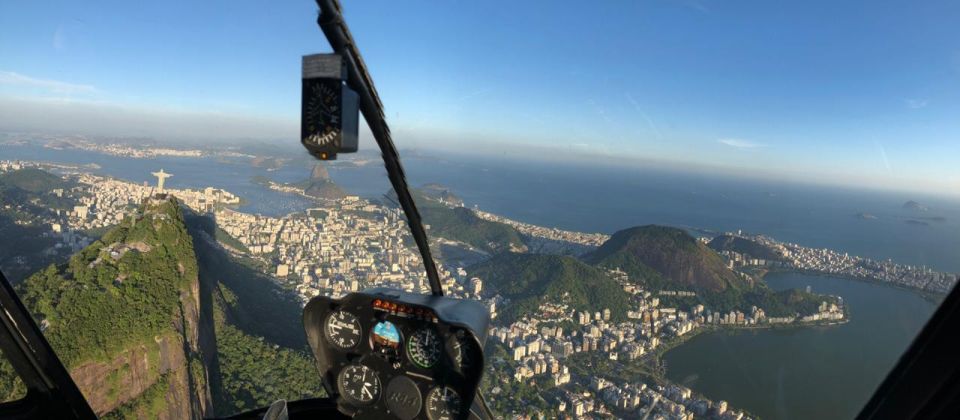 1 rio de janeiro 30 or 60 minute highlights helicopter tour Rio De Janeiro: 30 or 60-Minute Highlights Helicopter Tour