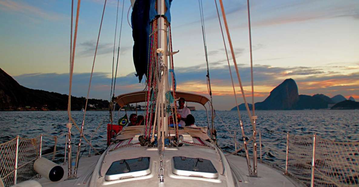 1 rio de janeiro guanabara bay sunset sailing tour Rio De Janeiro: Guanabara Bay Sunset Sailing Tour